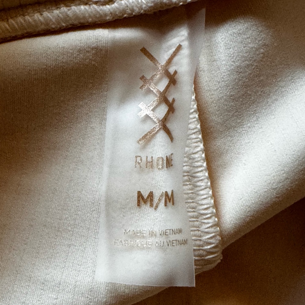 NEW Rhône Ripple Wide-leg Sweatpants in Cream - Picture 9 of 10